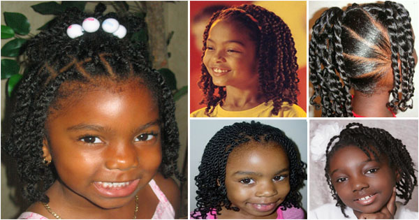 Twist Hairstyles For Black Baby Girl Kids Styles