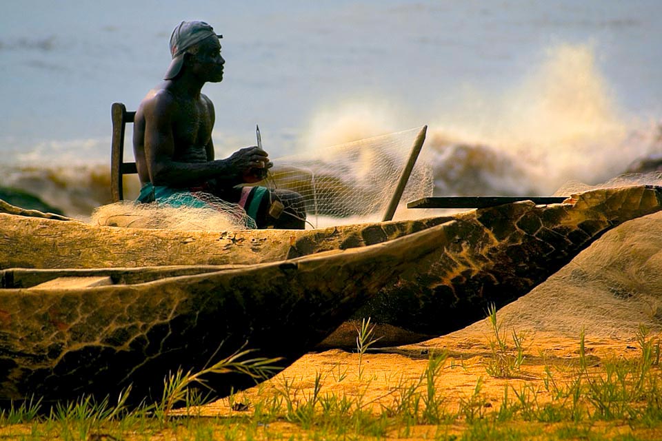 Village de pêcheurs - Cameroun