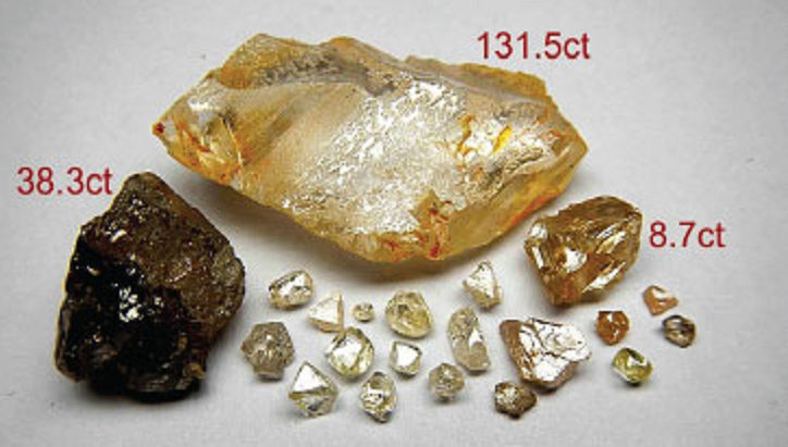 Angola mine diamonds