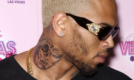 Chris Brown-tattoos-tatouage