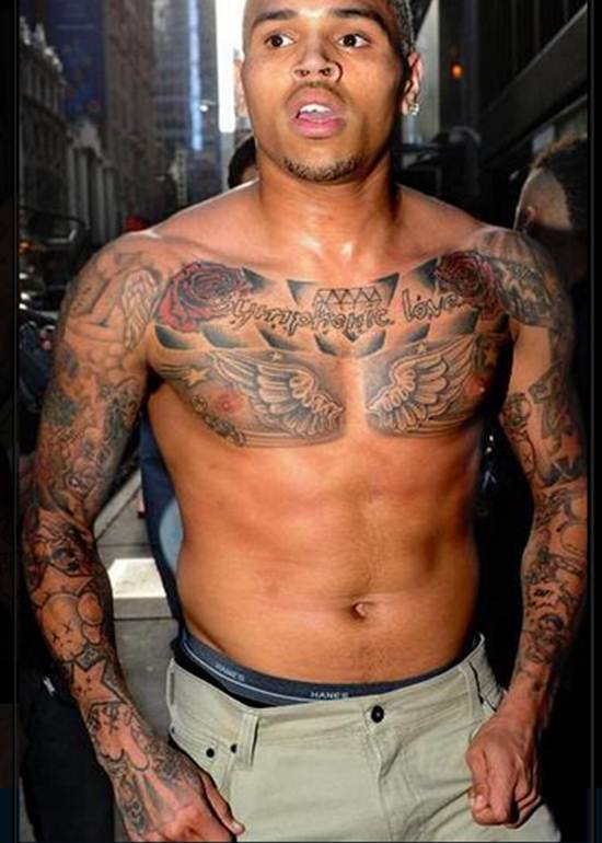 15 famous black men with tattoos - Afroculture.net