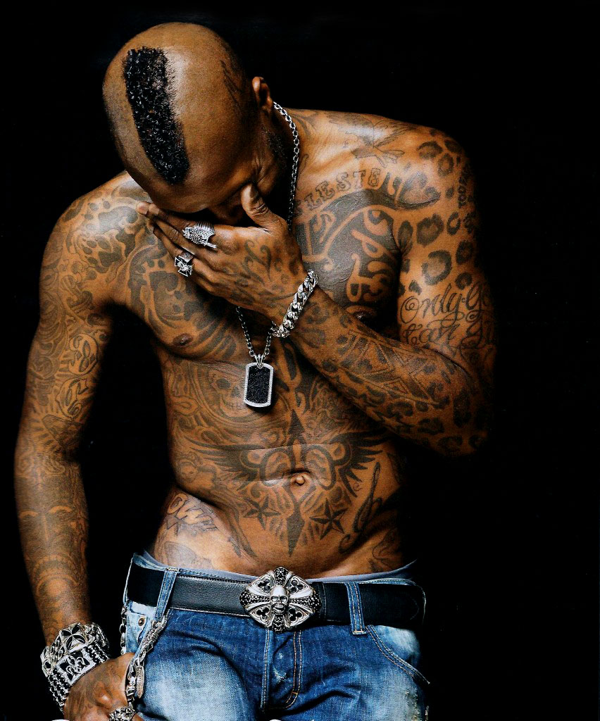 Djibril Cissé-tattoos-tatouage