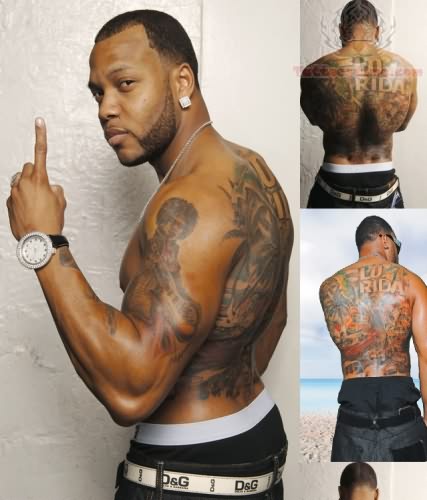 Flo Rida-tattoos