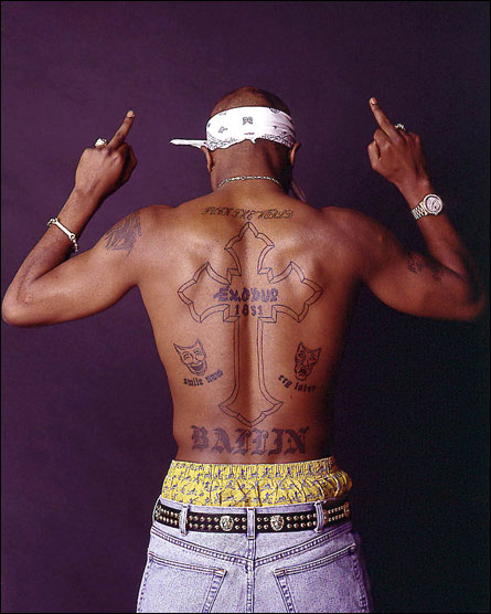 tupac tattoo-back