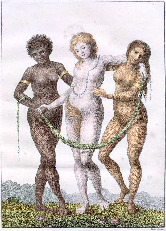 william blake europe supported by africa and america1796