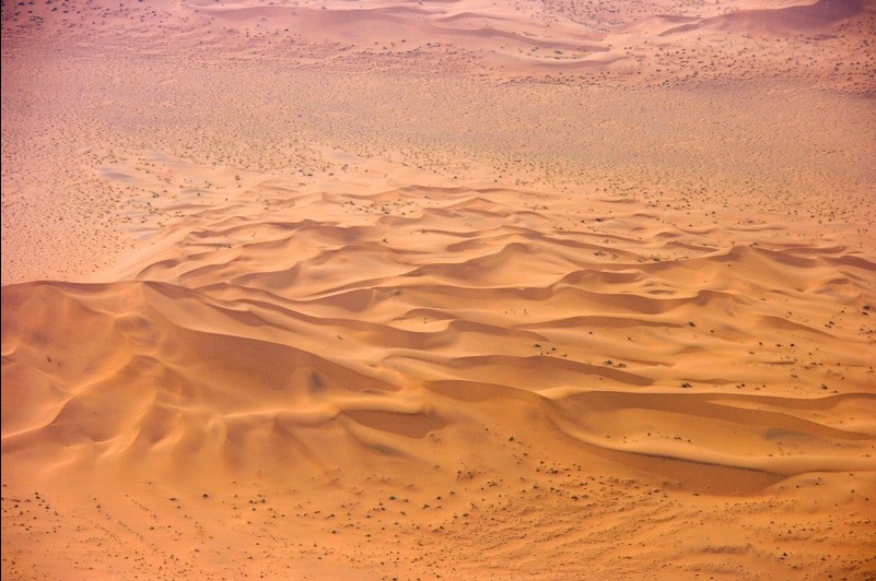 Le désert du Namib vu du ciel 2
