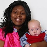 arlette et francis tshibangu -parents noirs, enfant blanc 2
