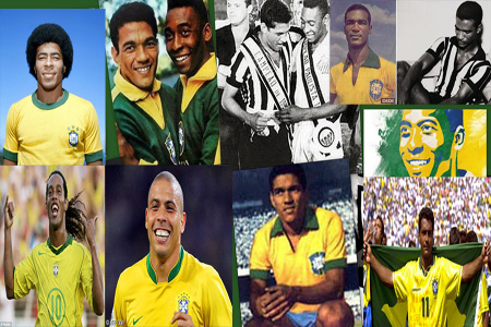 Footballeurs Afro-brésiliens -afro-brazilian