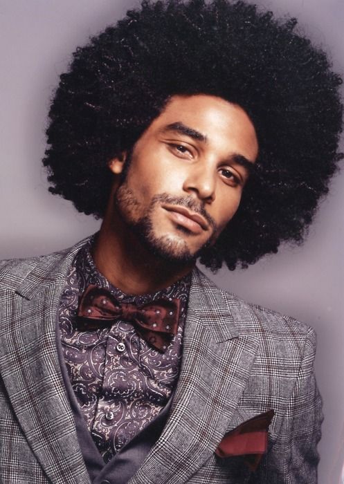 Man black afro hairstyles 12 Standout
