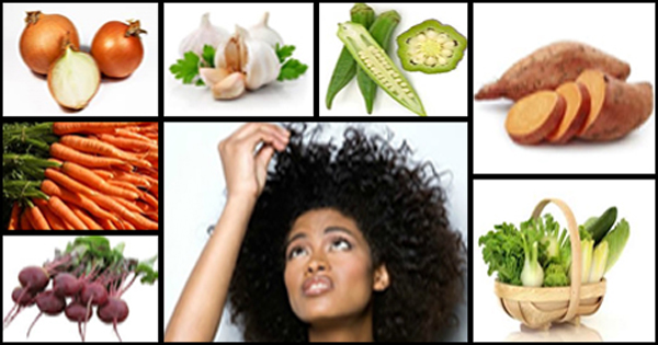 7 vegetables that promote hair growth 