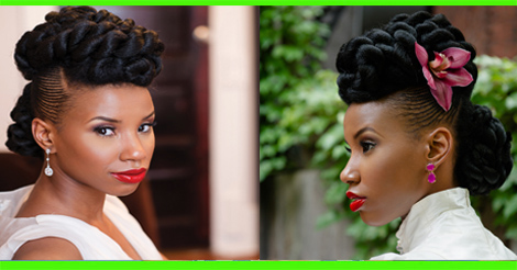 Maquillage et coiffure de mariage -femme noire et métisse -maquiagem noiva pela negra