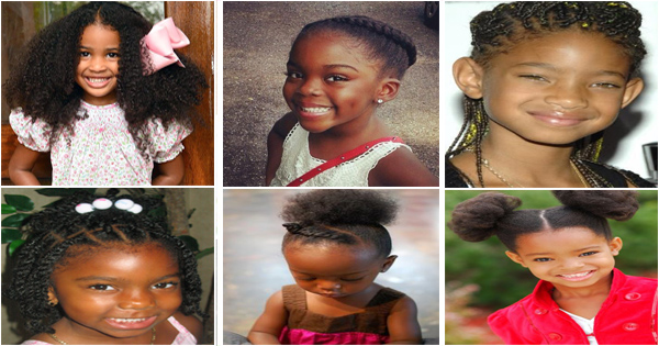 coiffure petite fille noire et métisse