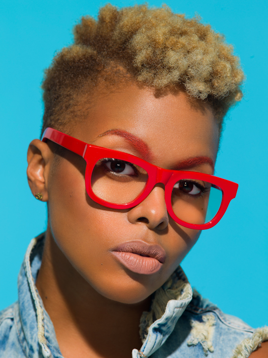 Sexy Black Women Whth Glasses Gif