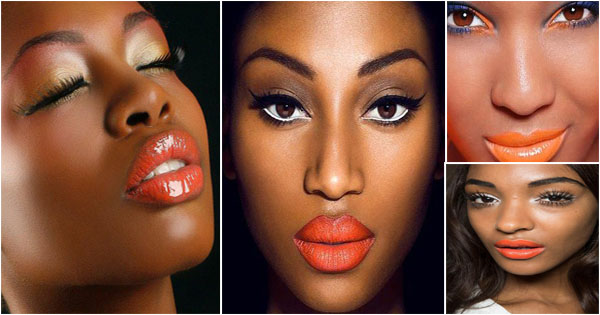 rouge-a-levres-orange-femme-noire-orange-lipstick-blackgirl