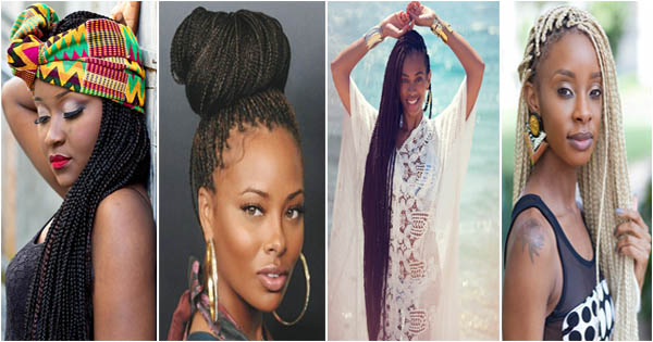 Top 6 Trendy African Braids hairstyles for Black Women | Box Braids -  