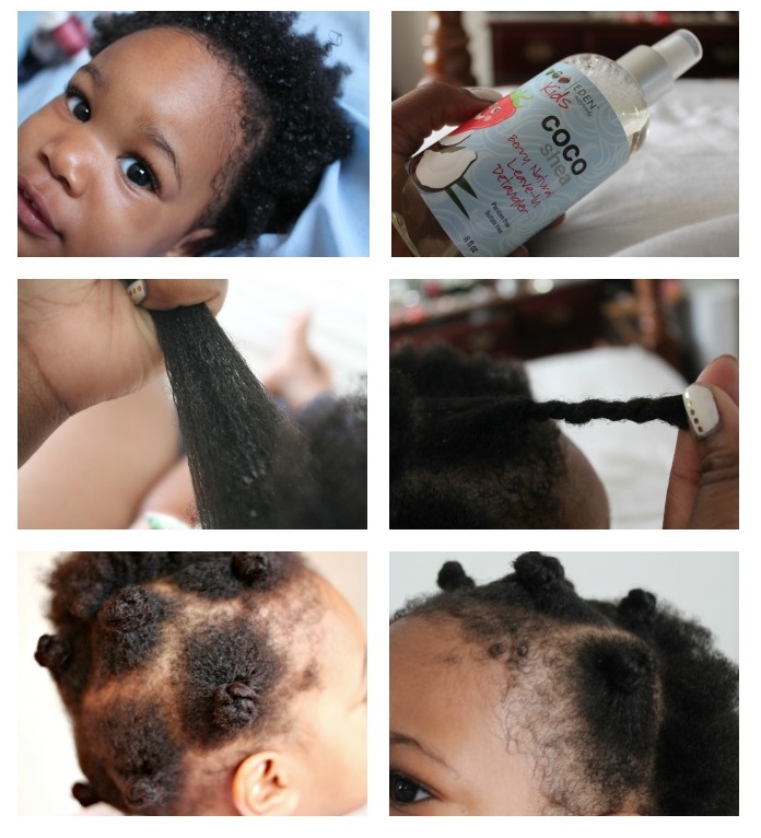 Petits Choux Bantu Knots Coiffure Pour Bebe Aux Cheveux Crepus Afroculture Net