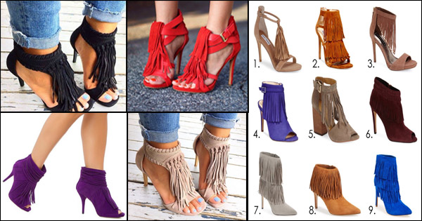 Hilda 67 Womens Stiletto Fringe High heel Sandals - SHOE BARGAIN WAREHOUSE  (WWW.SBWSHOES.COM)