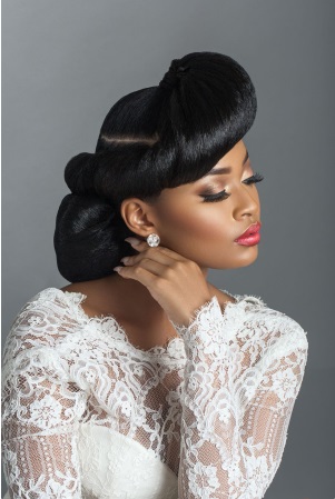 Wedding Hairstyles for black women by Charis Hair 