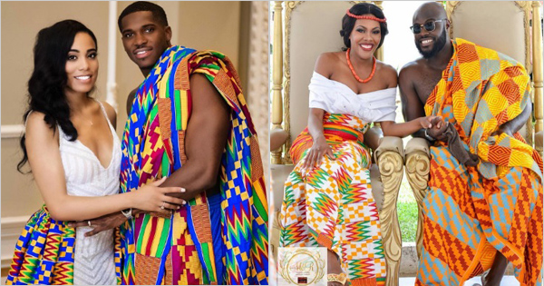 kente styles for couples