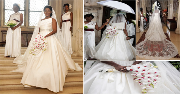 Stephanie Okereke Wedding Dress ...