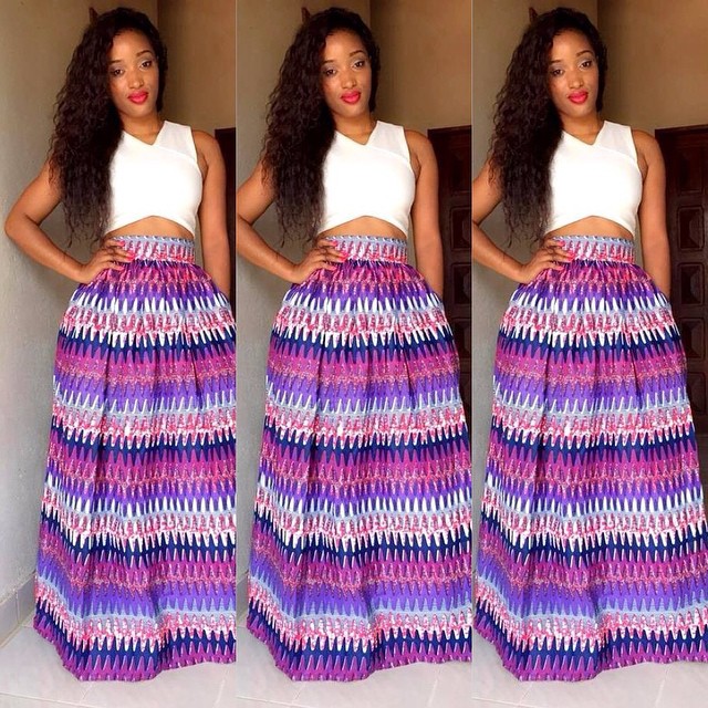 African long skirt - Fashion trend - Afroculture.net