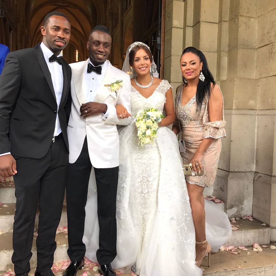 Celebrity wedding: french footballer Blaise Matuidi and Isabelle Malice ...