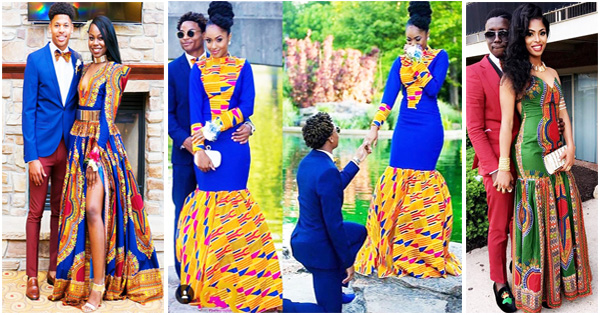 Entrance culture Uplifted Prom night: 15 amazing couples in African Print Prom clothes -  Afroculture.net