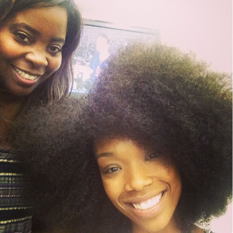 29 Best Images Black Celebrity Real Hair / Best Celebrity Natural Hair Selfies 2017 Essence