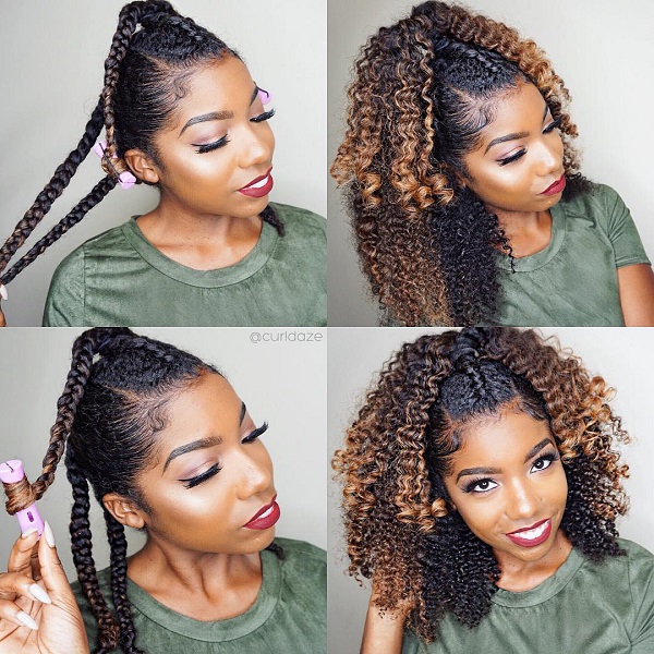Braid Out How To Have Natural Curly Hair Black