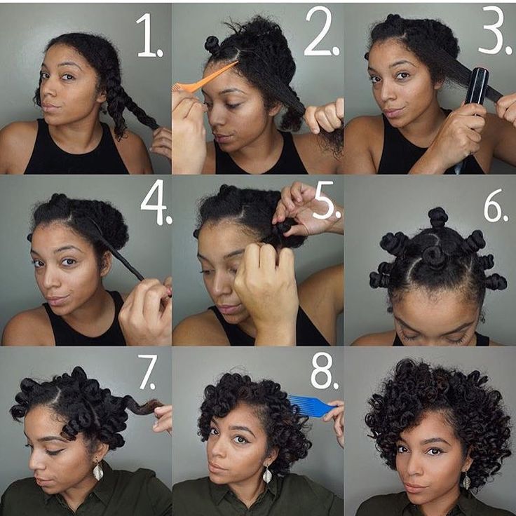 Have beautiful wavy curls with Bantu Knot Out - Afroculture.net
