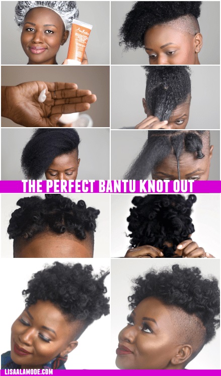 Have beautiful wavy curls with Bantu Knot Out - Afroculture.net