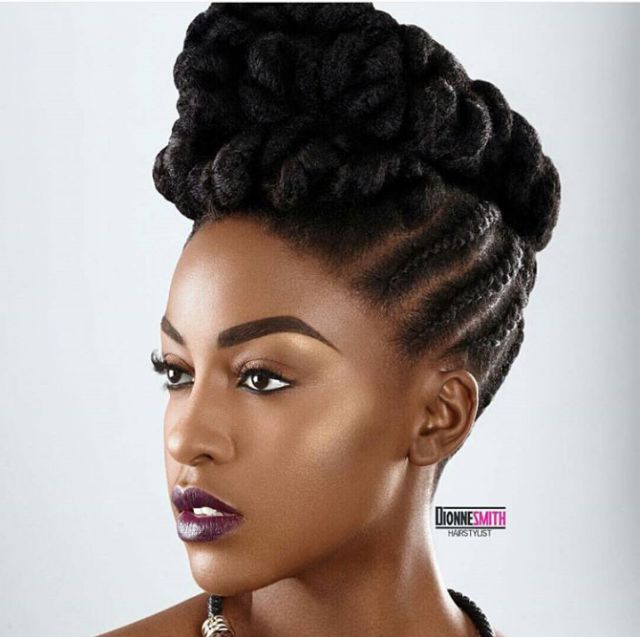 Afro hair: 4 ideas for natural wedding hairstyles for women -  