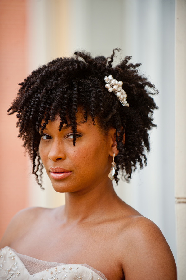 Wedding: to be beautiful with your natural hairstyles - Black Brides -  Afroculture.net