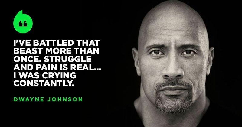 Dwayne Johnson “The Rock”: depression also affects men – Afroculture.net