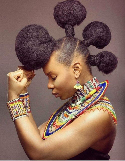 Yemi Alade: 12 fantastic hairstyles of the nigerian singer 