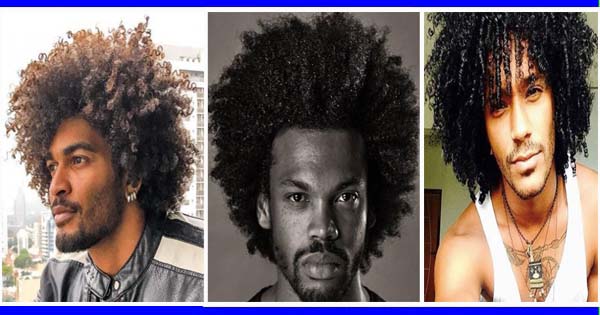 Curly haircut for black men - Afroculture.net