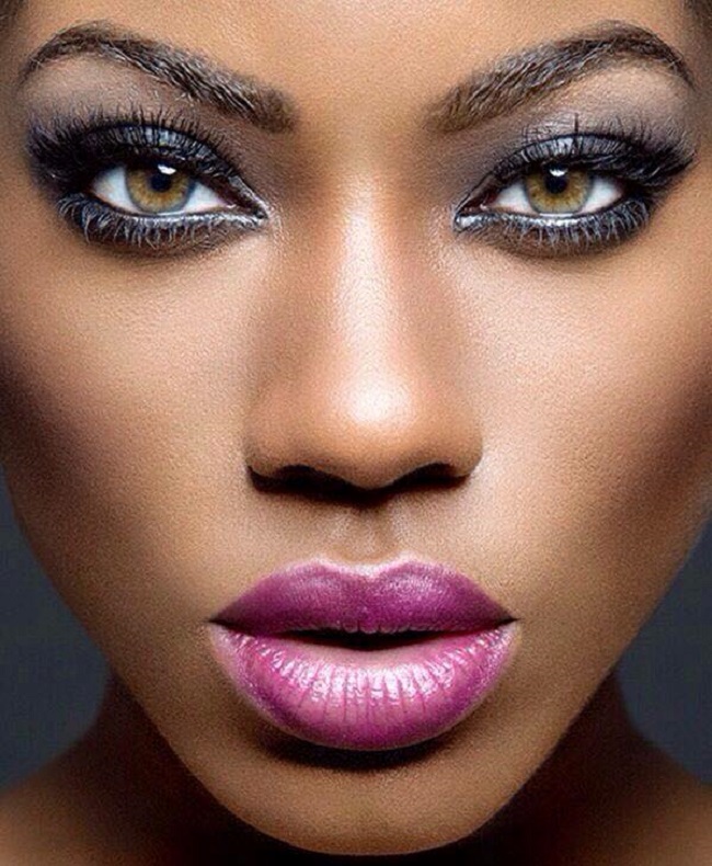 12 Beautiful Black Women Wearing Pink Lipstick – Afroculture.net
