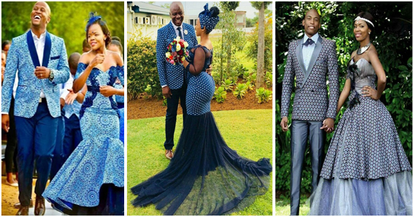 shweshwe attire for couples