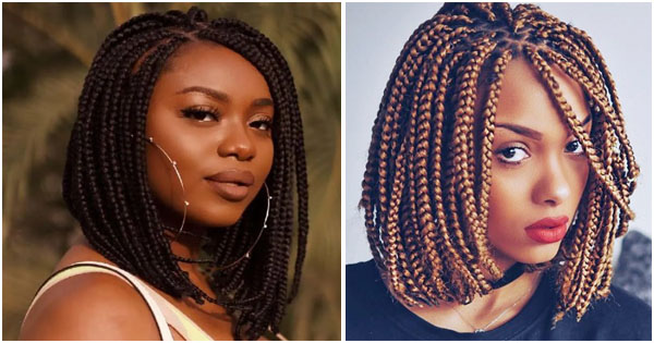 African bob braids: hairstyle idea 